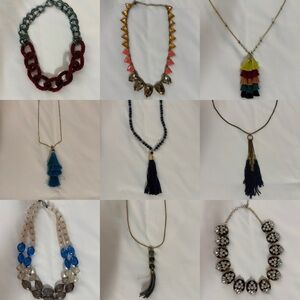 9 Necklaces! Long and Short Baublebar DSW
